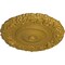 Ekena Millwork Marseille Ceiling Medallion (Fits Canopies up to 7 3/8"), Hand-Painted Pharaohs Gold, 21"OD x 2"P CM21MAPGS - alternate 3